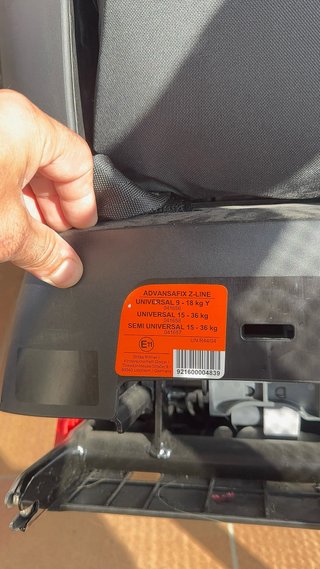 Silla coche Britax Römer XP-PAD