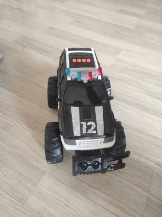 Lote Coche Policía y Helicóptero