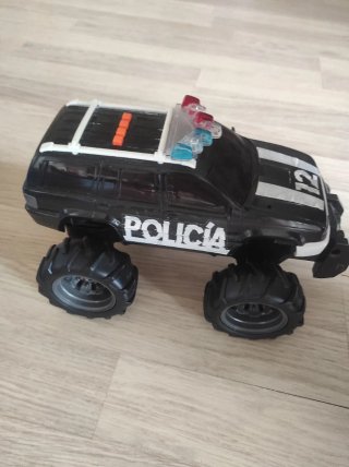 Lote Coche Policía y Helicóptero