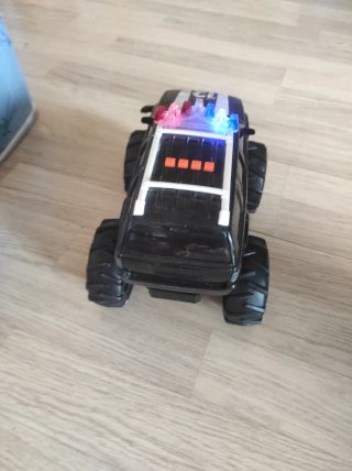 Lote Coche Policía y Helicóptero
