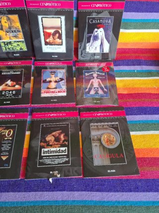 Colección DVDs Cine Erótico Español
