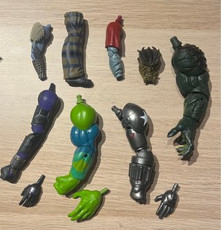 Marvel Legends Lote 2 Brazos y Cabeza