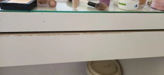 Tocador escritorio Ikea blanco