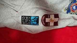 Chaqueta Gris y Multicolor