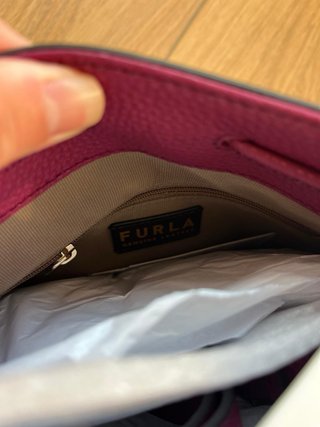 Bolso Furla Atena Púrpura