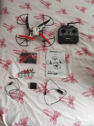 Dron NINCOAIR Sport HD con accesorios
