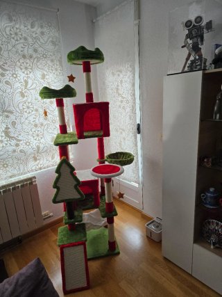 Árbol rascador Navidad 1.90m