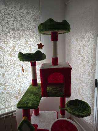 Árbol rascador Navidad 1.90m
