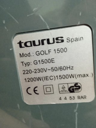 Aspiradora Taurus Amarilla