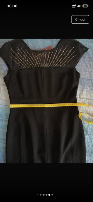 Max Mara Vestito Elegante Nero