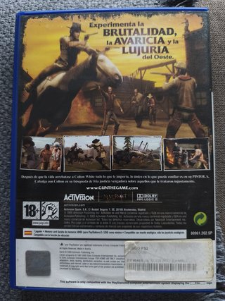 Gun PS2 Pal Esp