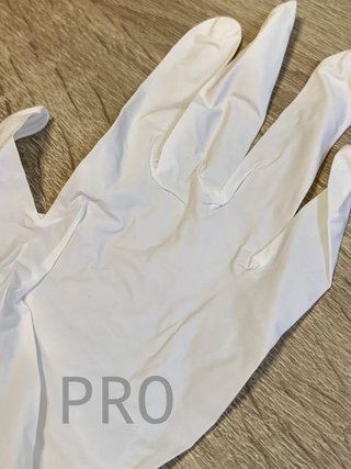100 Guantes Blancos De Nitrilo XS
