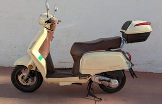 Scooter Keeway Zahara 50cc Beige/Marrón