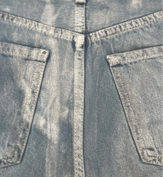 Shorts Zara metalizados