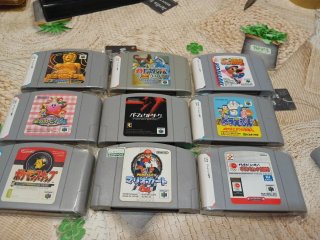 Lote 9 juegos Nintendo 64 Japoneses