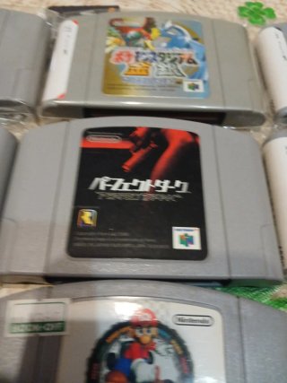 Lote 9 juegos Nintendo 64 Japoneses