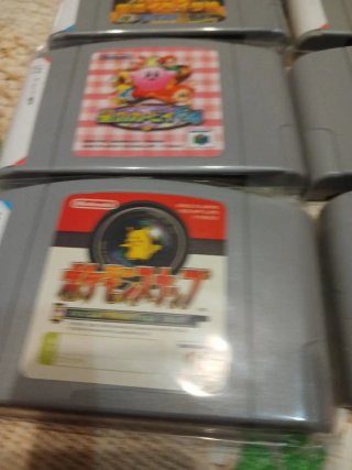 Lote 9 juegos Nintendo 64 Japoneses