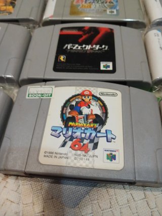 Lote 9 juegos Nintendo 64 Japoneses