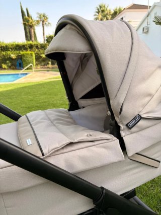 Carrito Duo Bebecar Parkour Cross + Bolso Carrè
