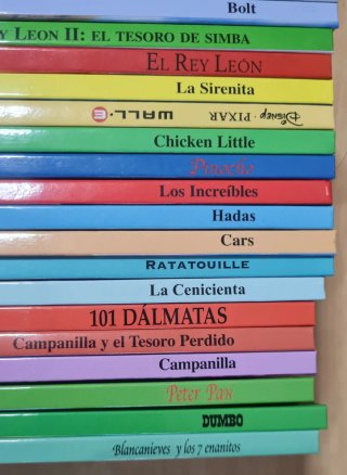 26 libros Disney