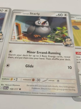 Lote 3 Cartas Pokémon Equipo Larry