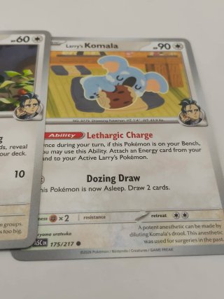 Lote 3 Cartas Pokémon Equipo Larry