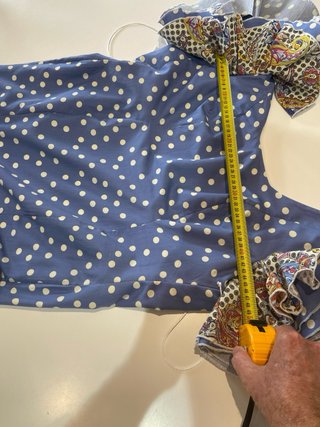 295 Vestido Flamenca Lunares Volantes