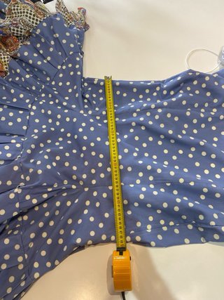 295 Vestido Flamenca Lunares Volantes
