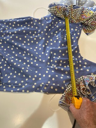 295 Vestido Flamenca Lunares Volantes