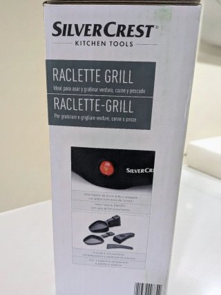 Raclette Grill SilverCrest 800W sin estrenar