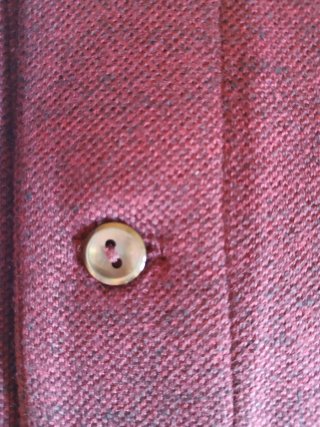 Polo Lacoste Classic fit vino. Talla L Nuevo