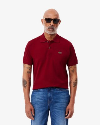 Polo Lacoste Classic fit vino. 110€