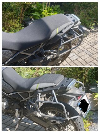 Tapas Colín CF Moto 450 MT