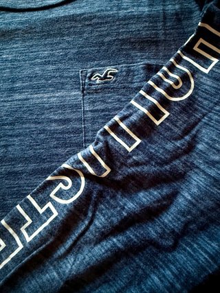 Pack 2 Camisetas Hollister Manga Larga T 16 Años