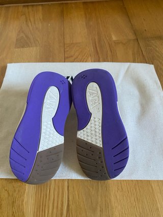 Zapatillas niña rosas y blancas talla 23