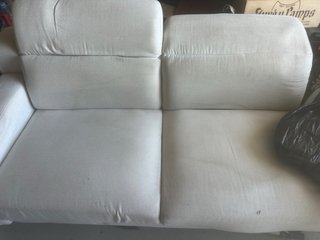 Sofá Chaiselongue Beige Tela