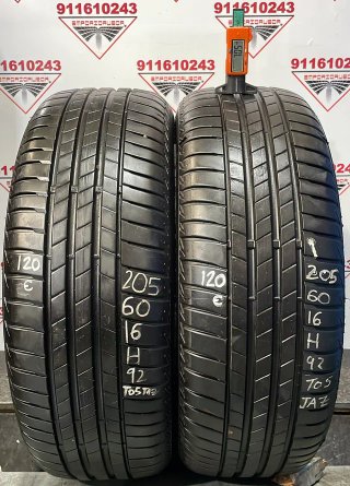 205 60 16 H BRIDGESTONE RUEDA SEMINUEVA OPORTUNIDA