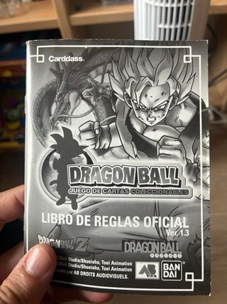 Libro Reglas Dragon Ball JCC Bandai Ver. 1.3