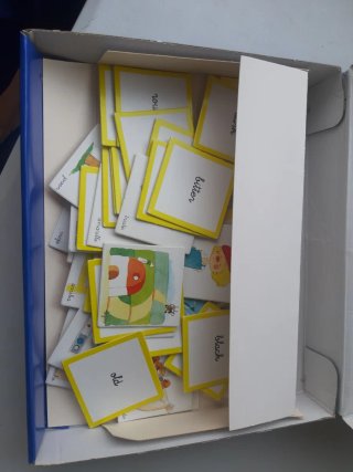 Juego Memoria Inglés Dinova 72 Piezas + CD