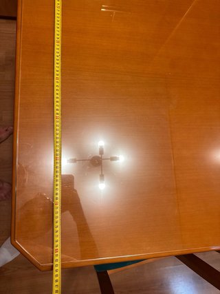 Mesa y 6 Sillas Vintage Madera