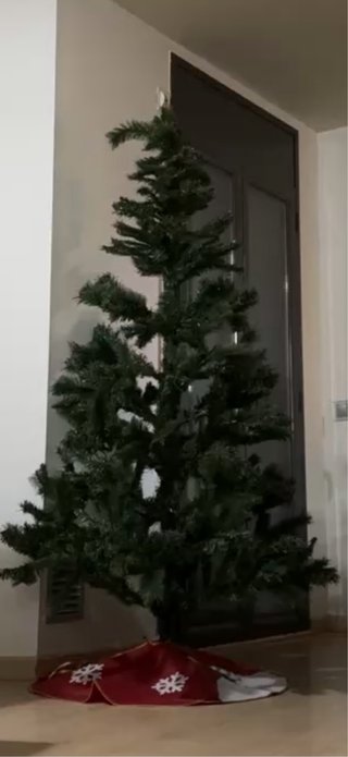Árbol de Navidad artificial