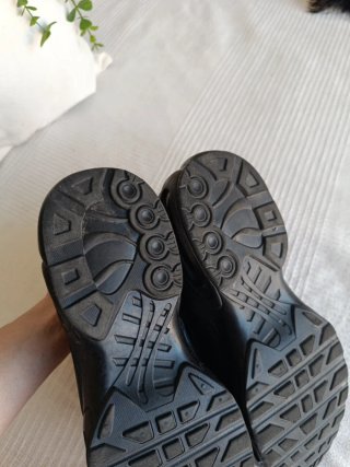 Zapatillas  Hombre Negras y Grises