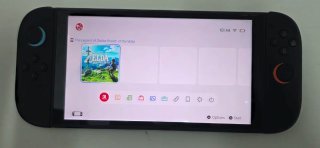 Nintendo Switch Negra con Zelda Breath of the Wild