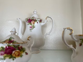 Juego de café Royal Albert porcelana