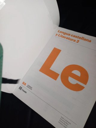 Lengua castellana y literatura 2, Le Bachillerato
