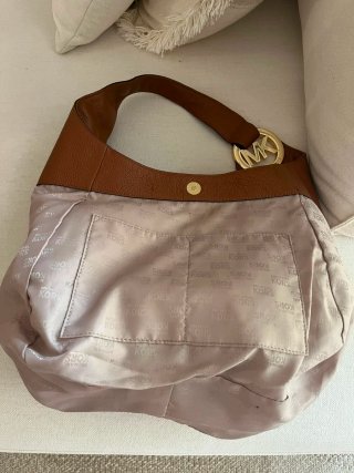 Bolso Michael Kors Marrón Piel