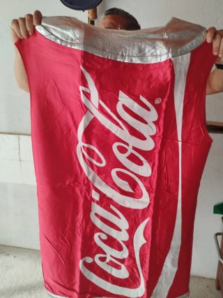 Disfraz Coca-Cola Talla Única