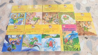 Lote de varios títulos de Gerónimo Stilton.