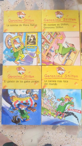 Lote de varios títulos de Gerónimo Stilton.