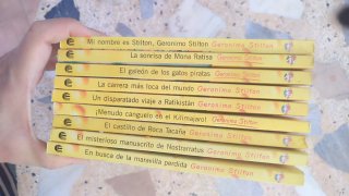 Lote de varios títulos de Gerónimo Stilton.
